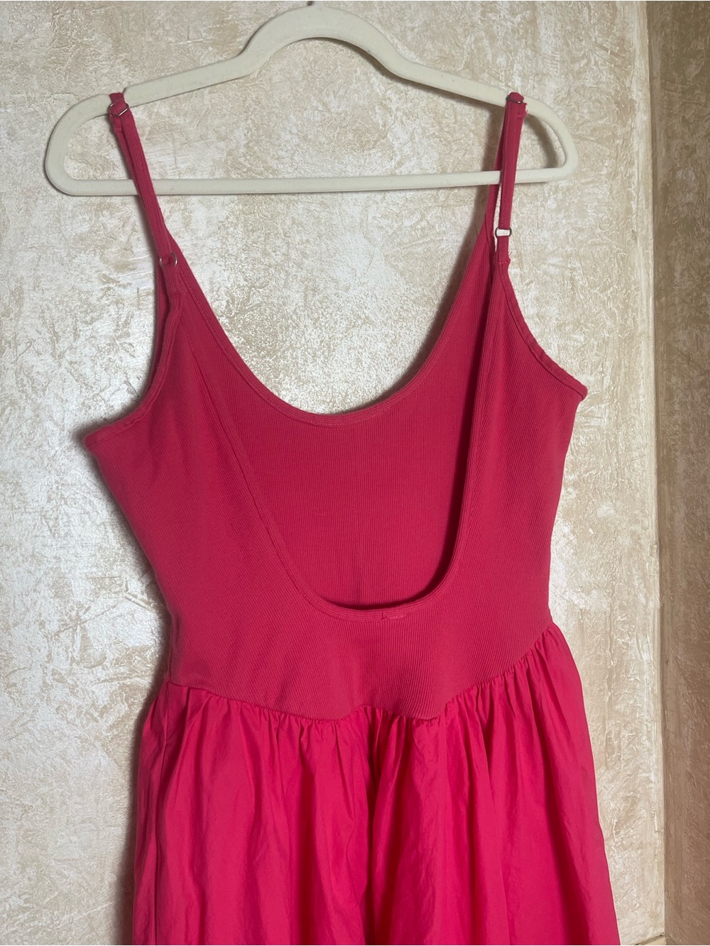 Free People Dylan Midi Dress Cotton Drop Waist Open Back Whimsical Fairy Sz L - Picture 8 of 13